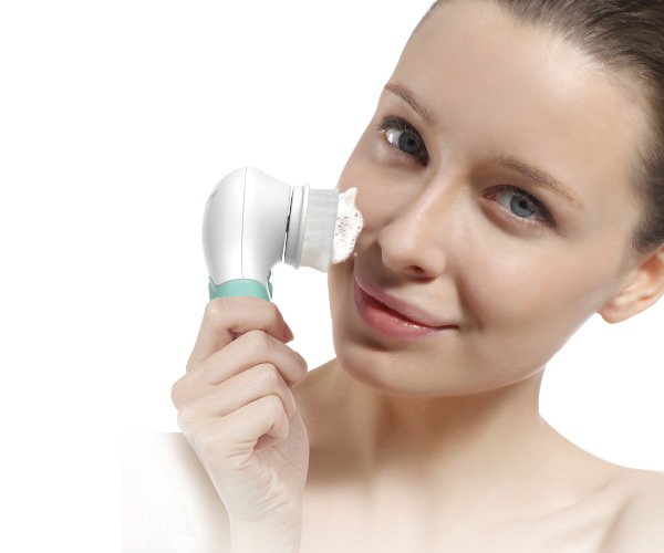 Cepillo Limpiador Facial Giratorio Touch Beauty