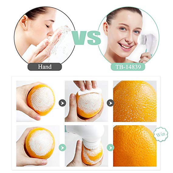 Cepillo Limpiador Facial Giratorio Touch Beauty - Imagen 4