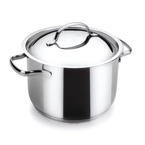 OLLA RECTA BASIC INOX 28CM