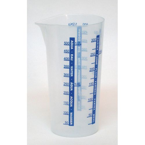VASO MEDIDOR PLASTICO 500ML