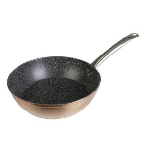 SARTEN ALUMINIO FORJADO HONDA INDUCCION COBRE 28CM