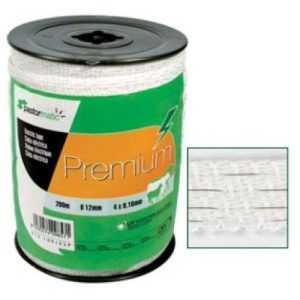 CINTA PASTOR 12MM ANCHO (200 M) X4X0,16