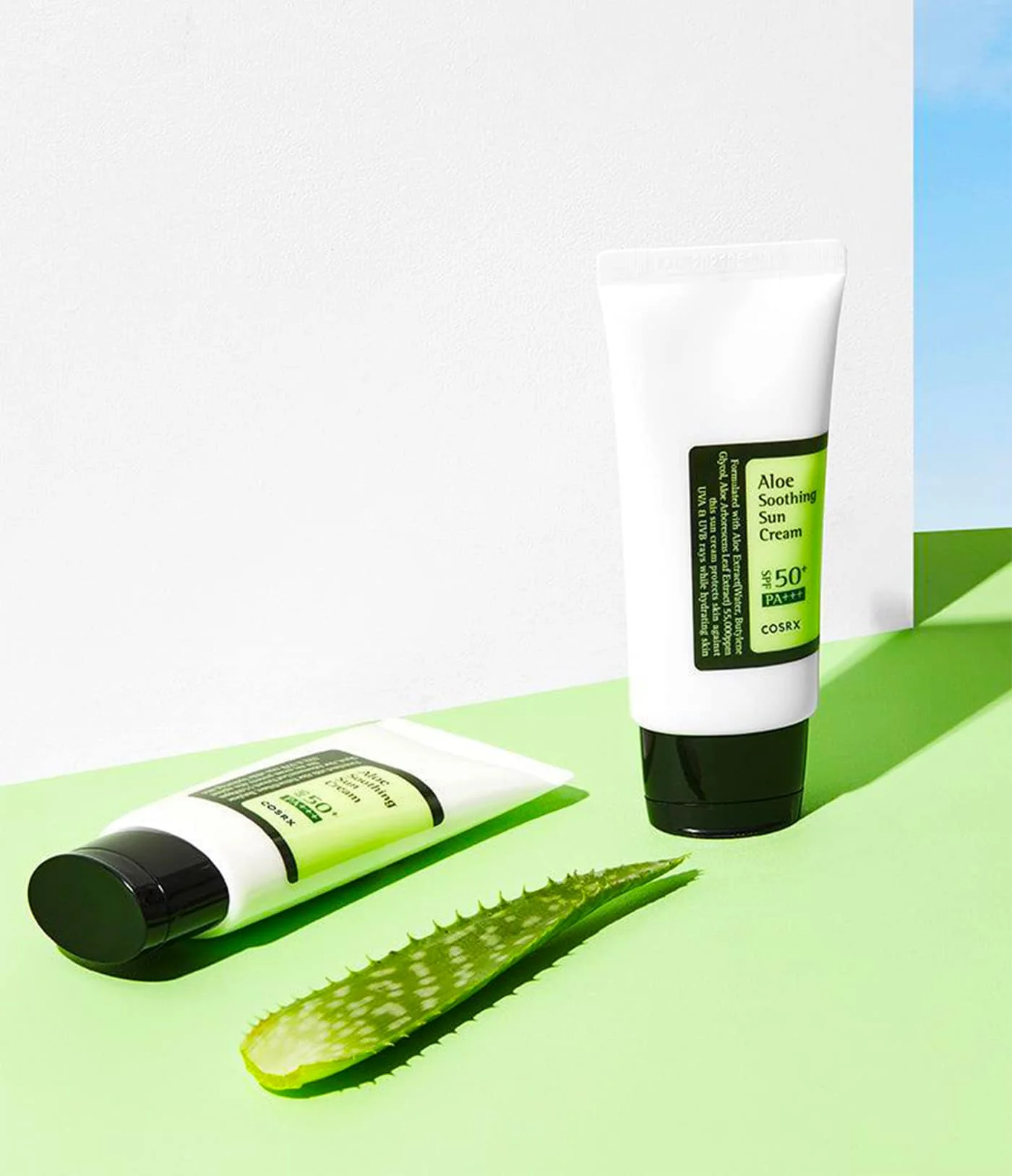 COSRX | Aloe Soothing Sun Cream SPF 50+ - 50ml - Imagen 3