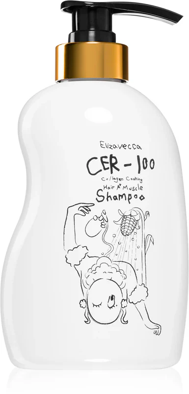 ELIZAVECCA | CER-100 Collagen Coating Hair A+ Muscle Shampoo – 500ml