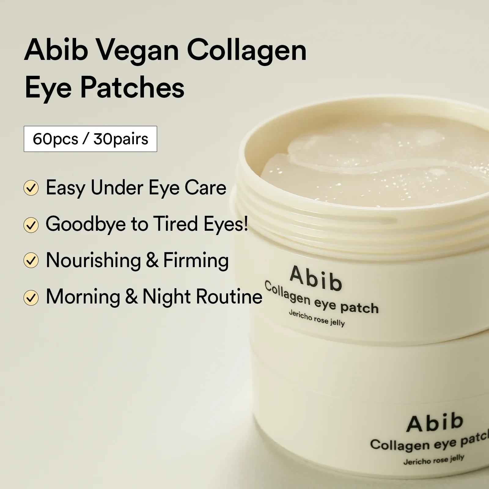 ABIB | Collagen Eye Patch Jericho Rose Jelly – 60ud