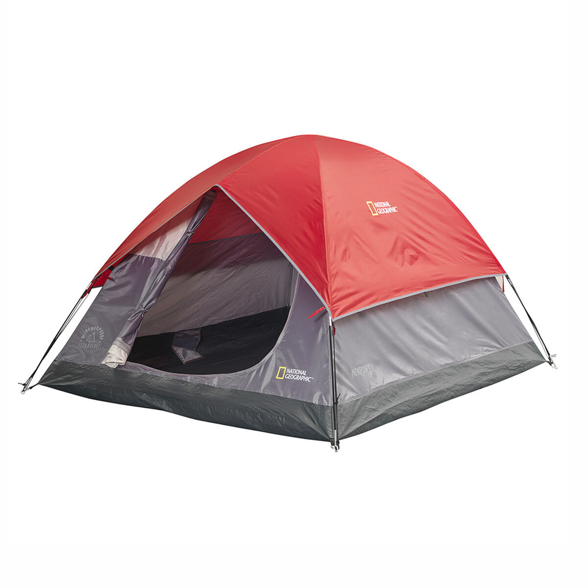Carpa National Geographic 2 Personas Newport II Rojo - Imagen 3