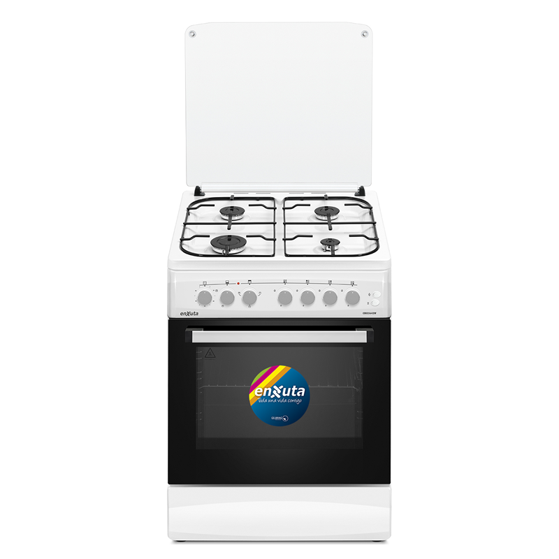Cocina Supergas Enxuta 4 Hornallas Blanca con Termocupla 60×60