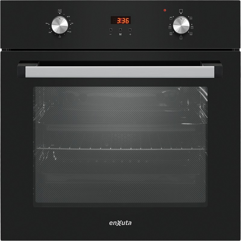 Horno Electrico de Empotrar Enxuta Negro con Conveccion Digital