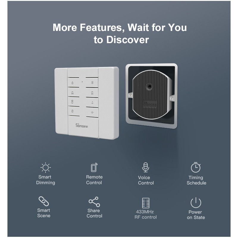 Interruptor de Atenuacion Inteligente Sonoff D1 - Imagen 4