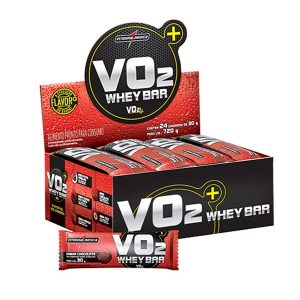 12 Barras Energeticas Whey Bar VO2