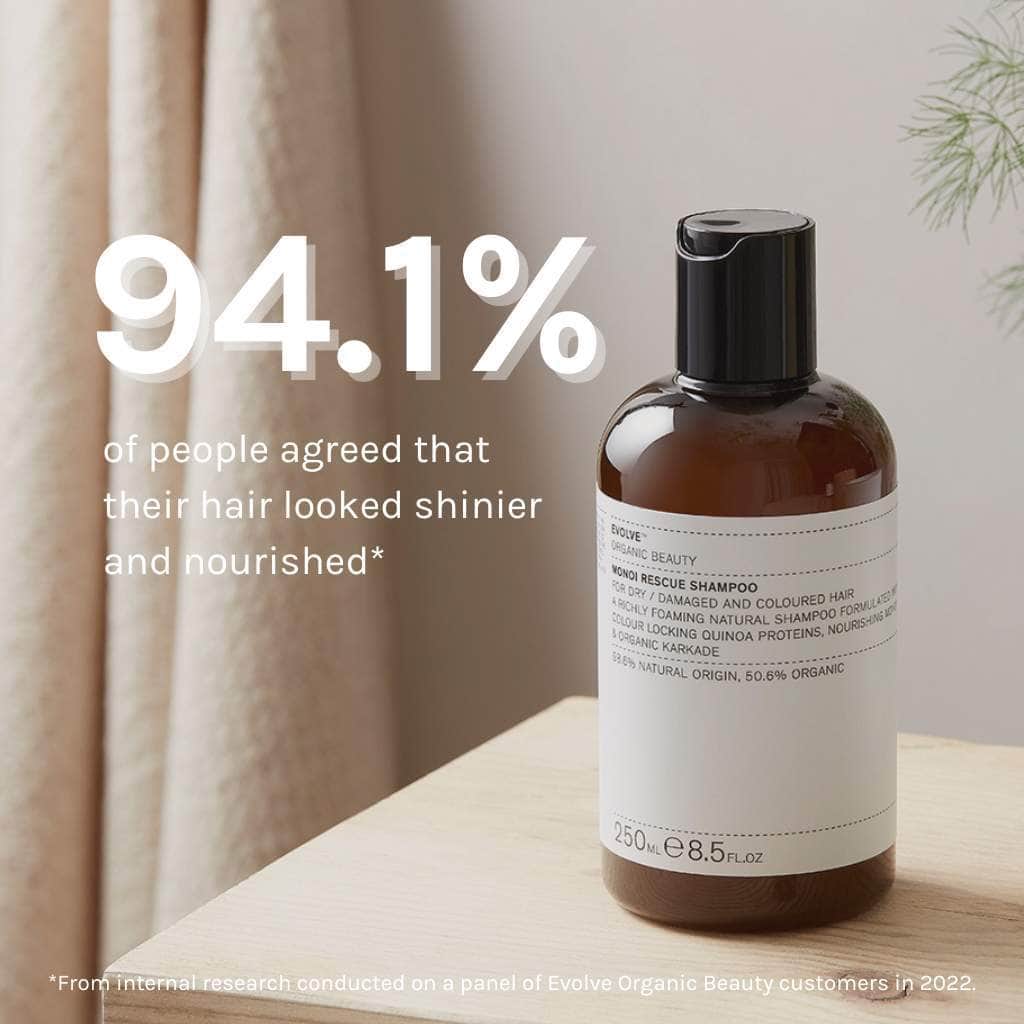EVOLVE | Monoi Rescue Shampoo – 250ml