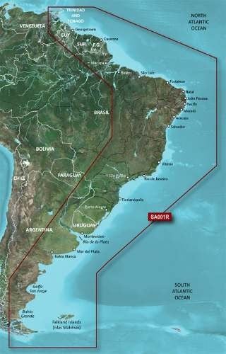 La mejor cartografia marina de Garmin – Mapa Nautico Bluechart G3 HD Rio de la Plata - Imagen 4