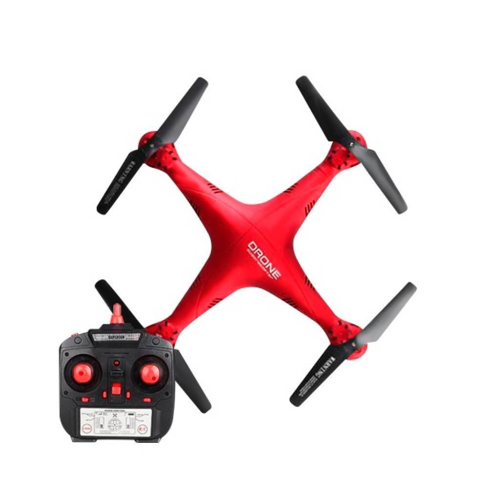Drone A Bateria Con Luz Led Control Remoto Rotacion 360